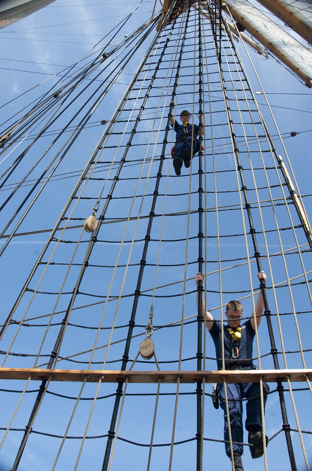 DVIDS Images Climbing the rigging