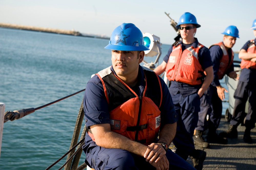 Coast Guard Cutter Forward conducts Africa Partnership Station (APS) mission