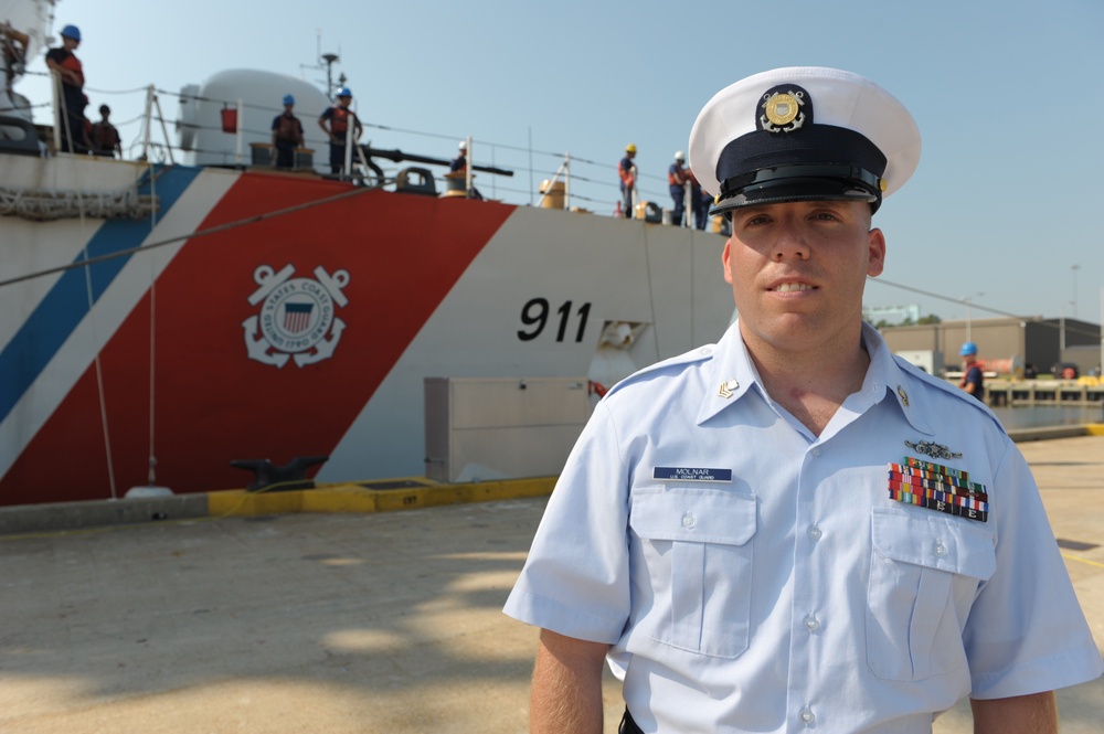 Petty Officer 1st Class Michael Molnar