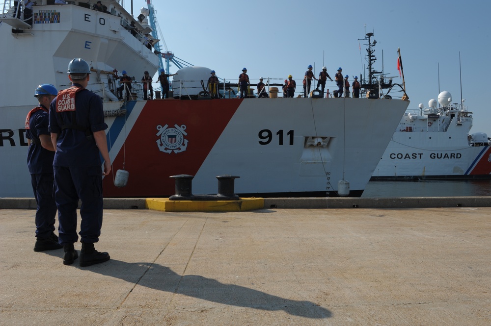 USCGC Forward returns