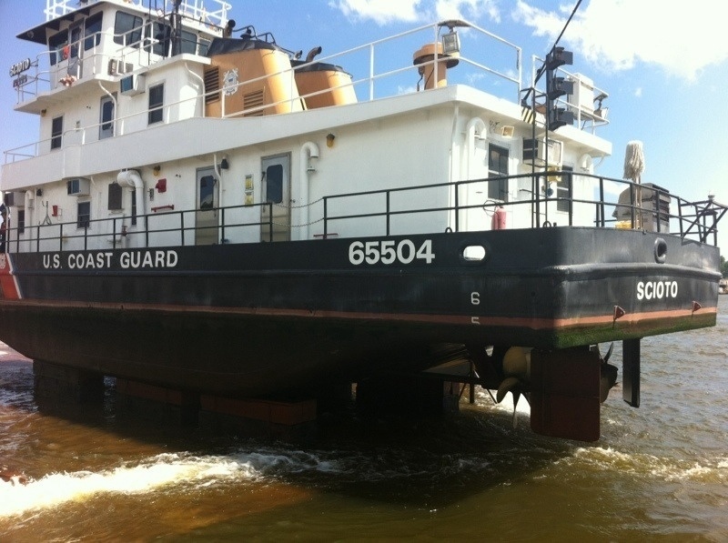 CGC Scioto enters drydock