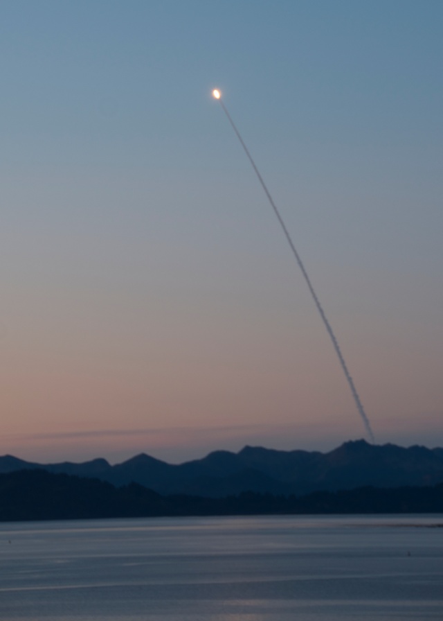 Fall 2011 Minotaur IV rocket launch from Kodiak