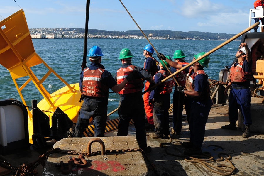 Fleet Week 2011 buoy drop