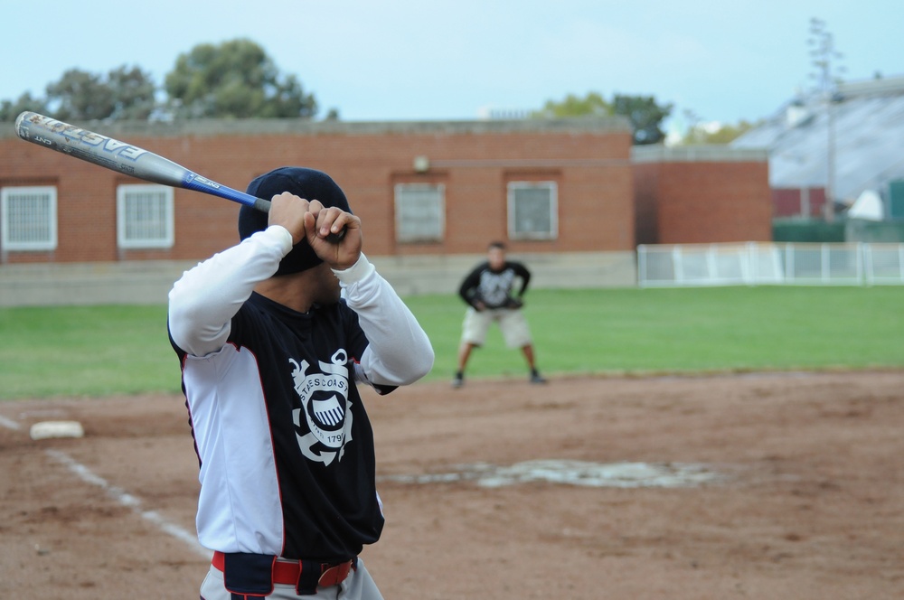 Fleet Week Softball Tournament at Coast Guard Island