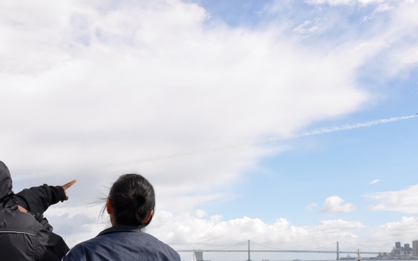 USCGC George Cobb embarks OMI cadets