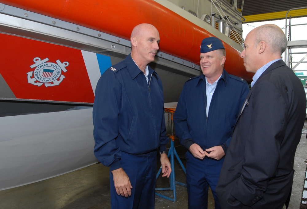 DHS for a Day participants tour Coast Guard S