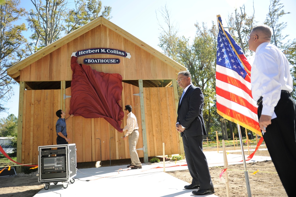 Pea Island Boathouse dedication