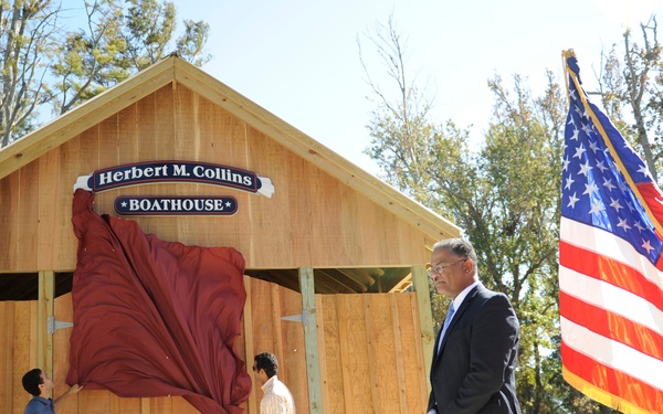 Pea Island Boathouse dedication