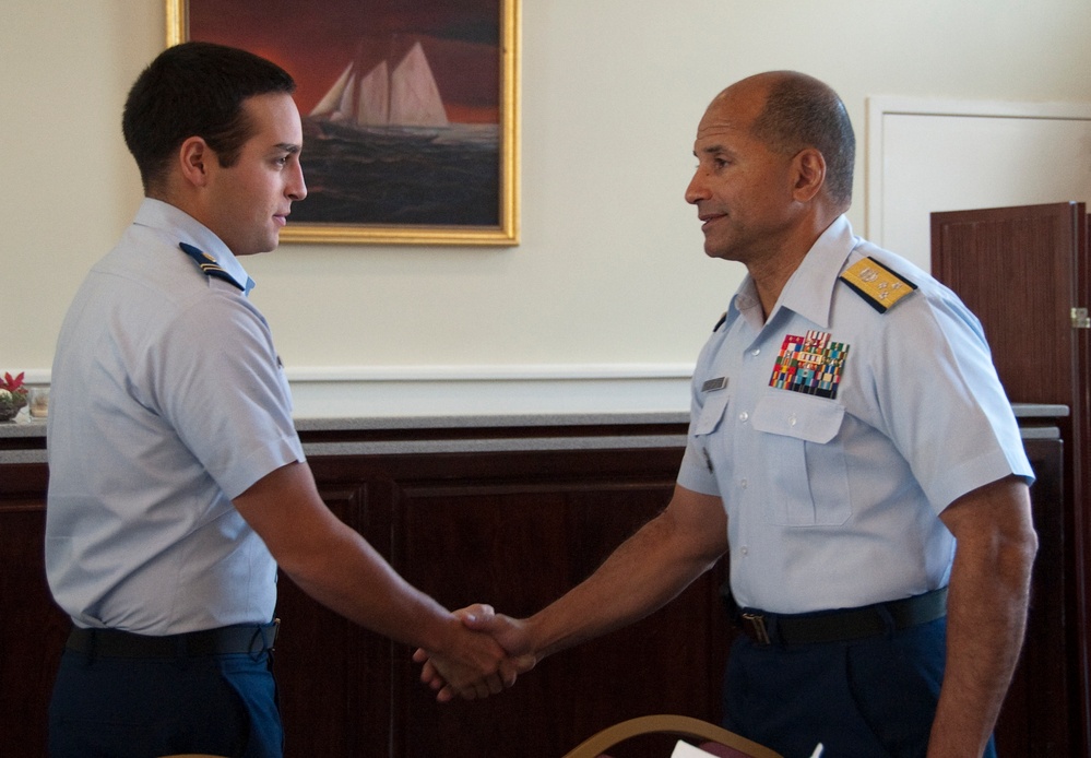 US Coast Guard Vice Adm. Manson Brown