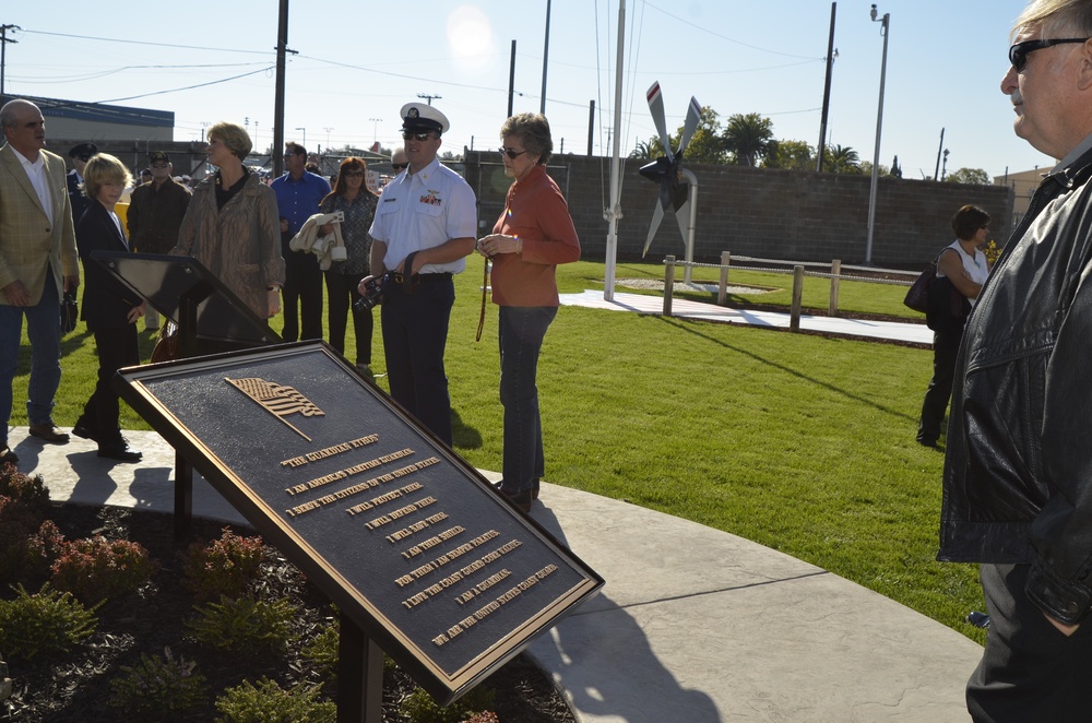 C-130 bronze memorial dedication ceremony