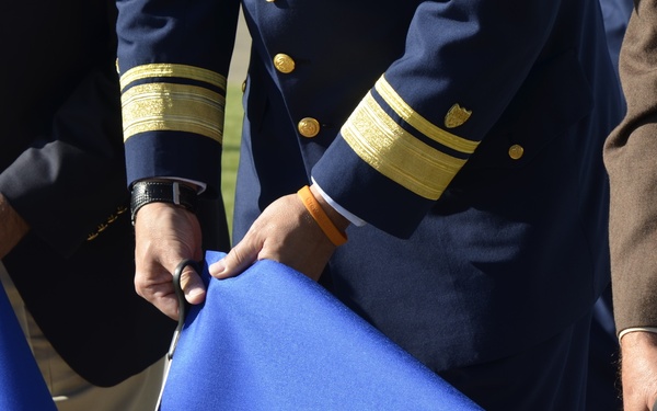 C-130 bronze memorial dedication ceremony