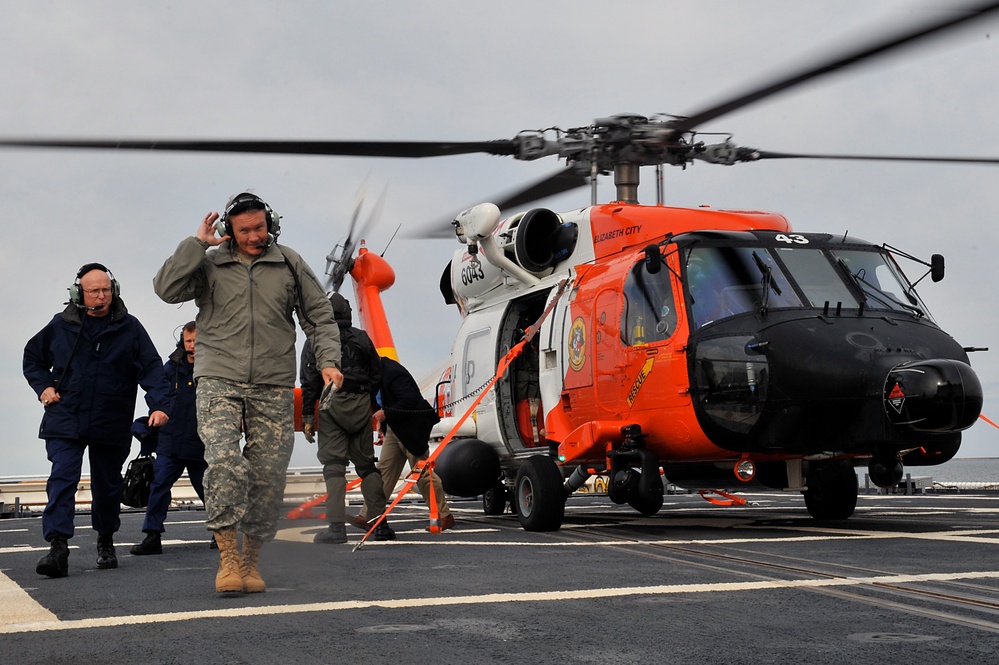 CJCS, CCG tour Stratton