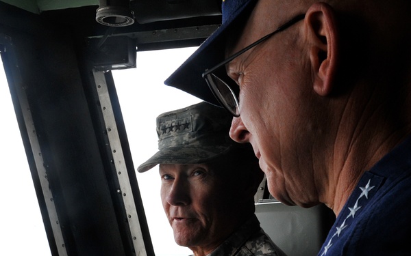 CJCS, CCG tour Stratton