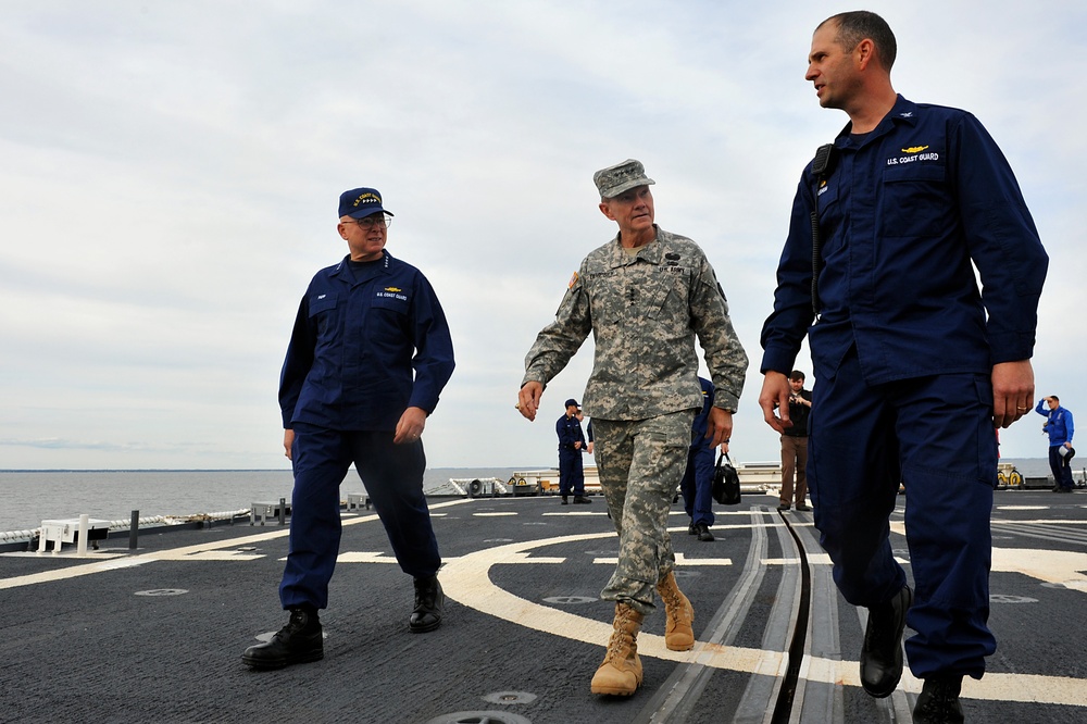 CJCS, CCG tour Stratton