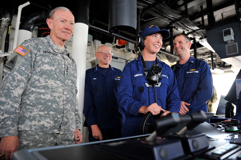 CJCS, CCG tour Stratton