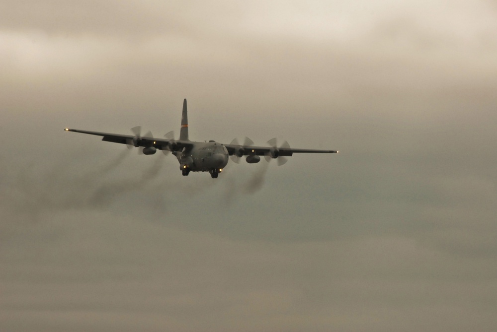 Peoria Air National Guard Base C-130 Hercules