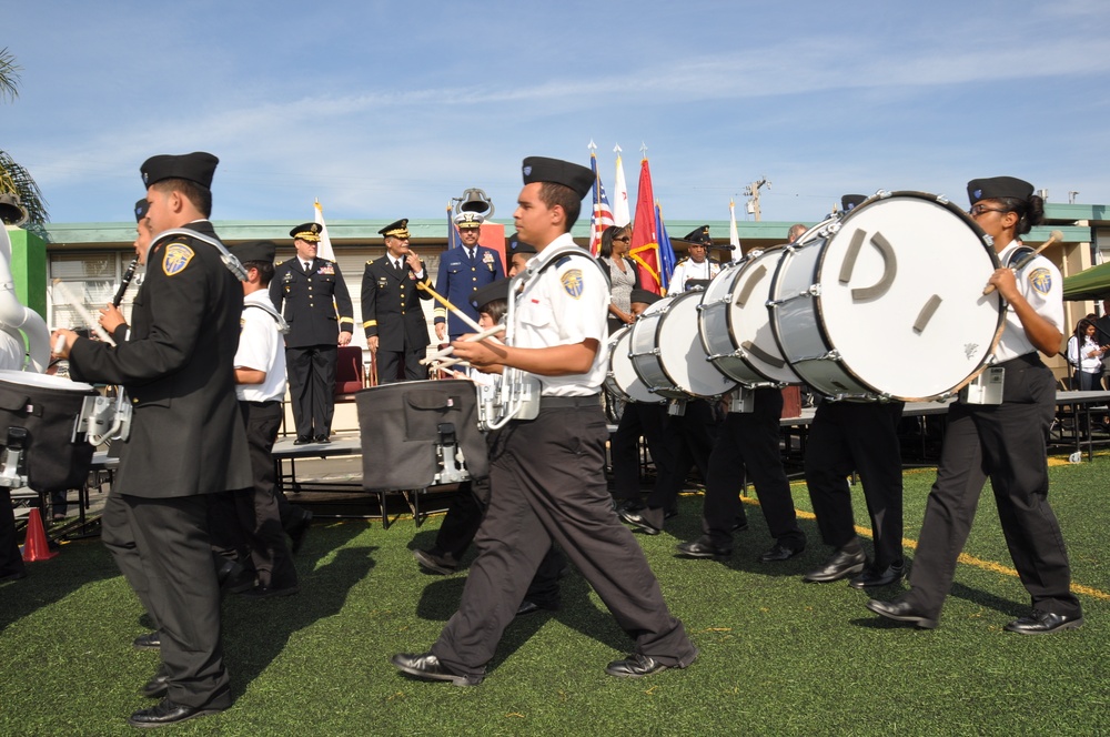Oakland Military Institute regimental review
