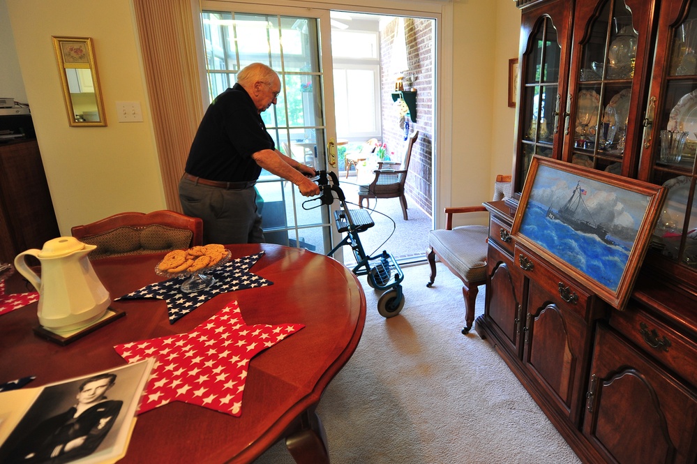 Coast Guard vet promoted 69 years later