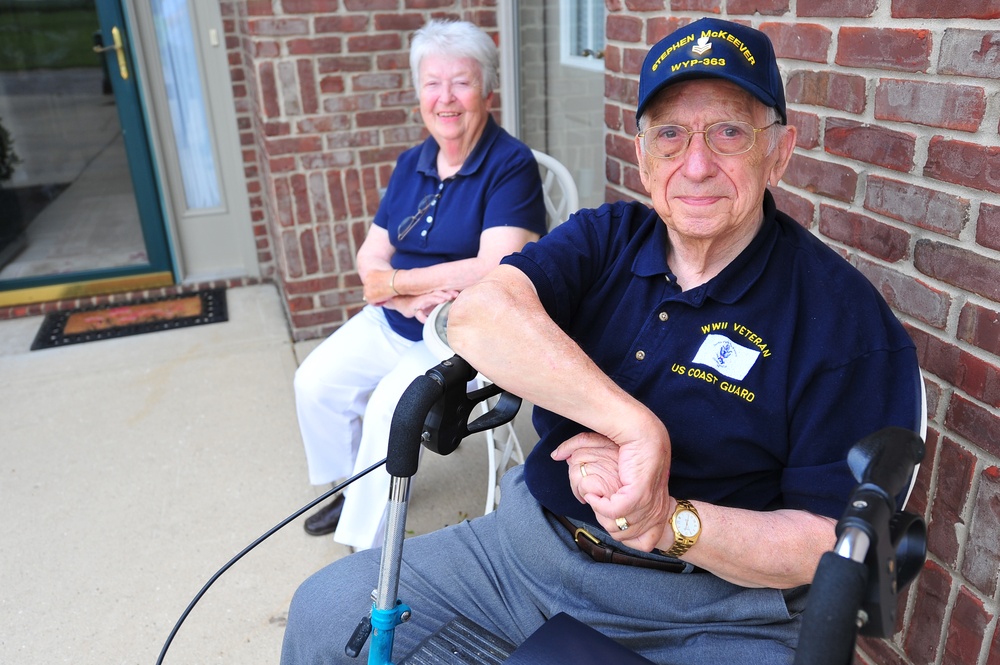 Coast Guard vet promoted 69 years later