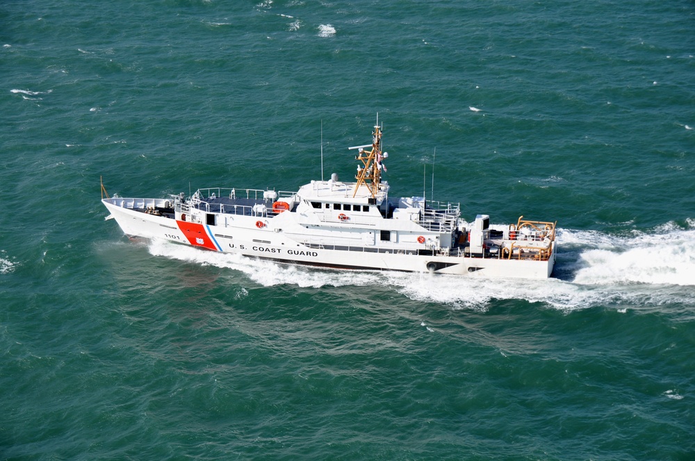First Sentinel-class cutter's sea trials