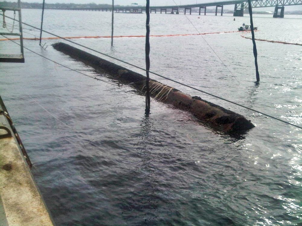 Sunken Barge