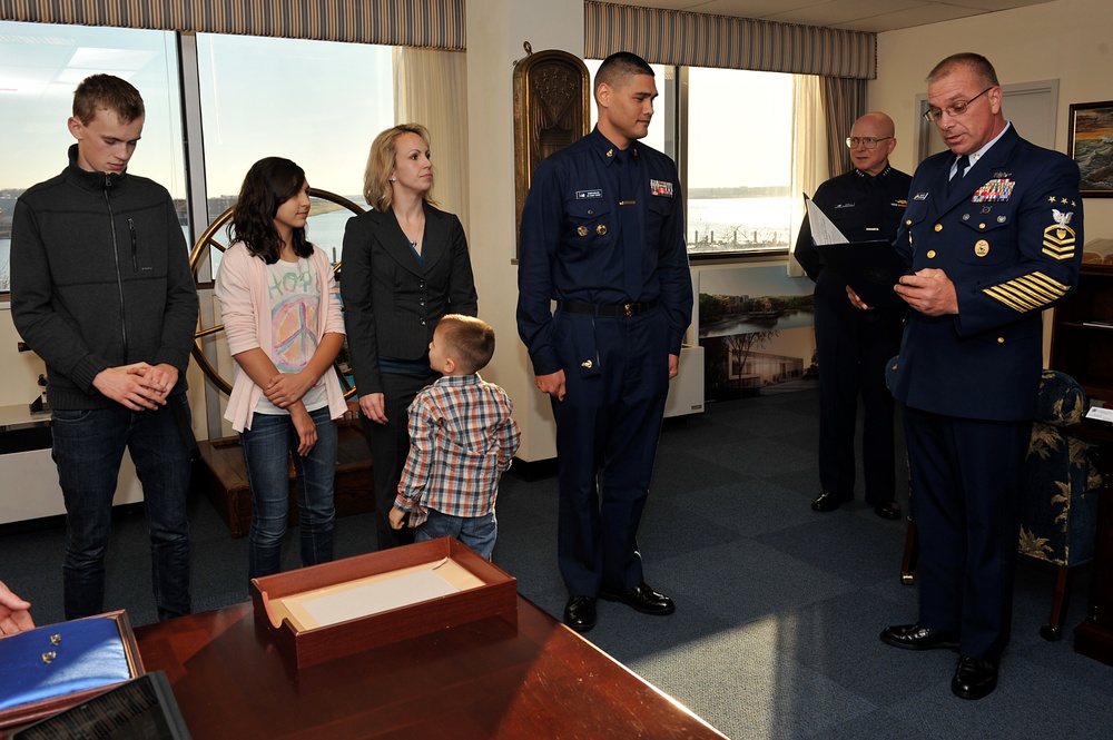 Advancement ceremony