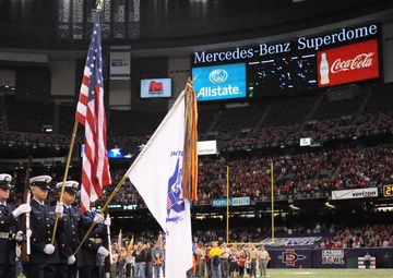 Color Guard R &amp; L Carriers New Orleans Bowl