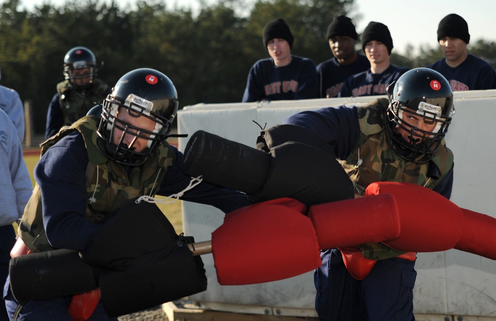 Pugil stick training