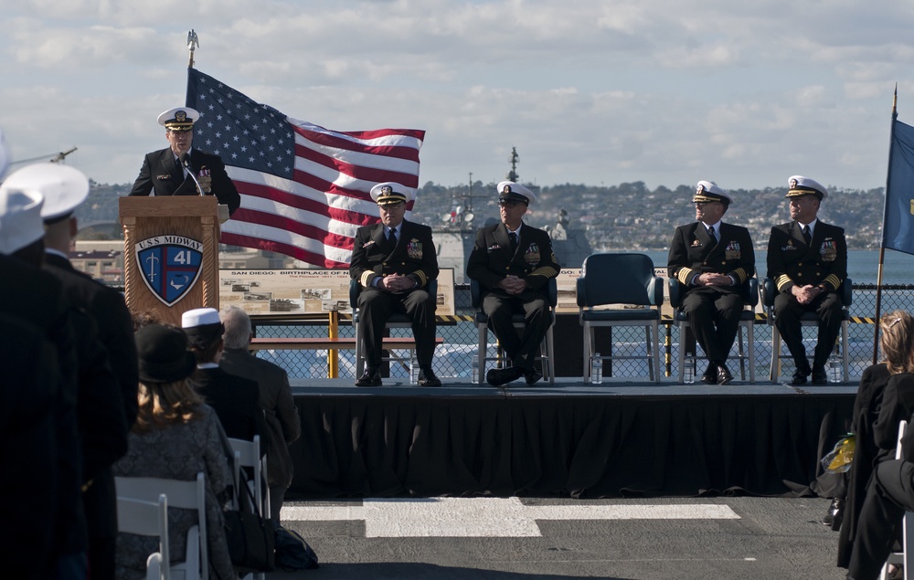USS Peleliu change of command
