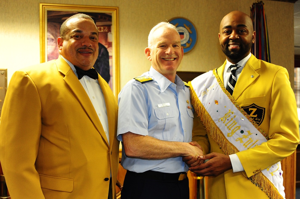 Coast Guard welcomes King Zulu