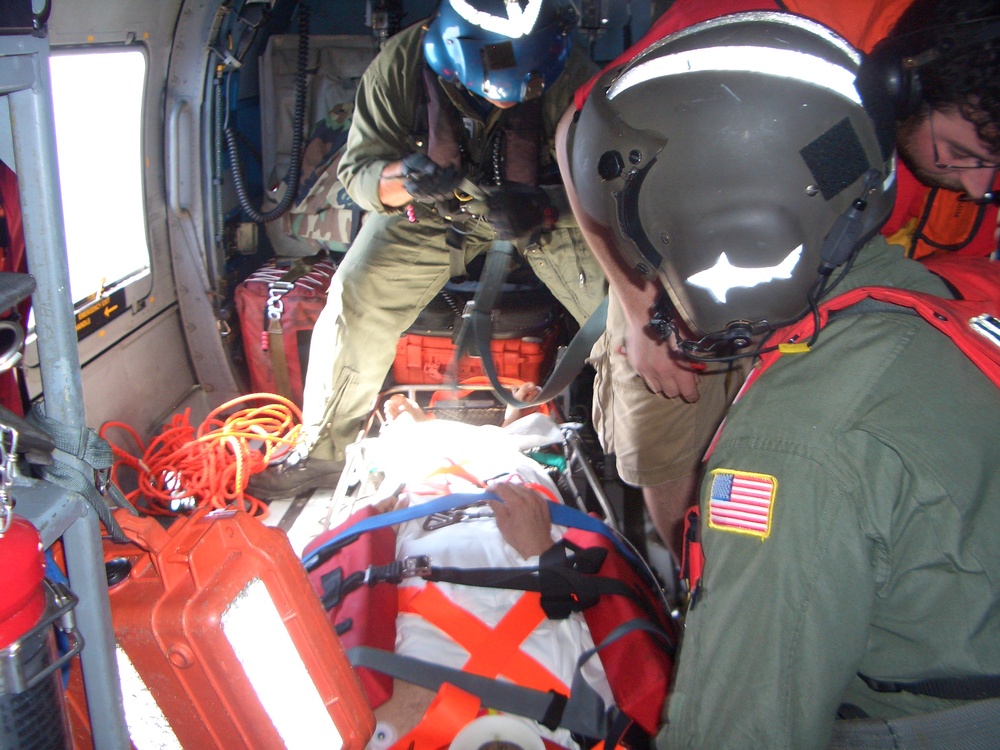 Coast Guard medevac