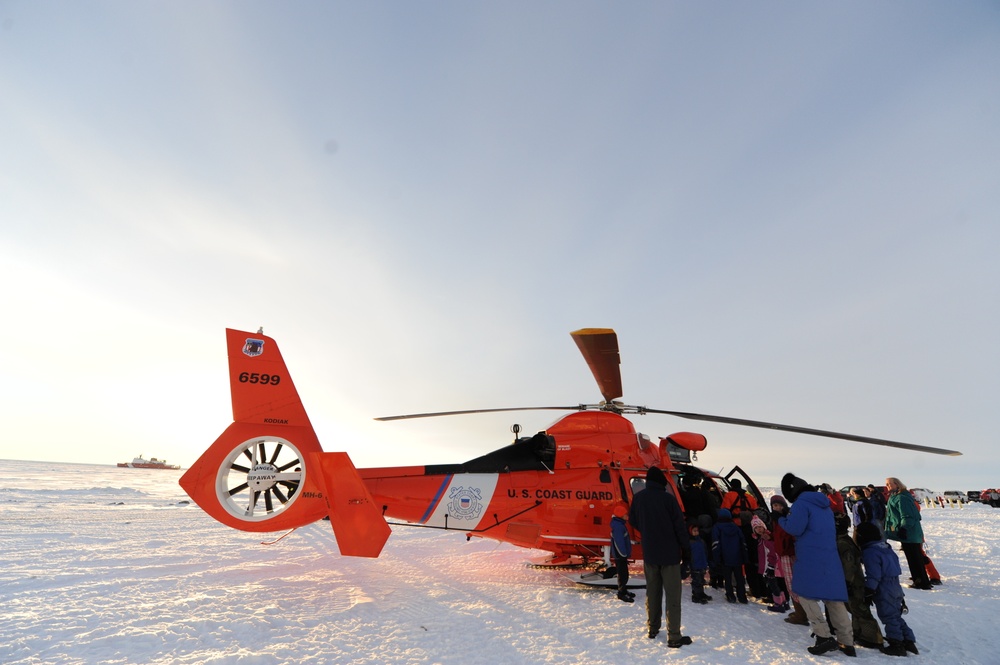 Coast Guard MH-65 Dolphin helicopter