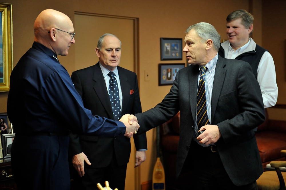 Meeting at Coast Guard Headquarters
