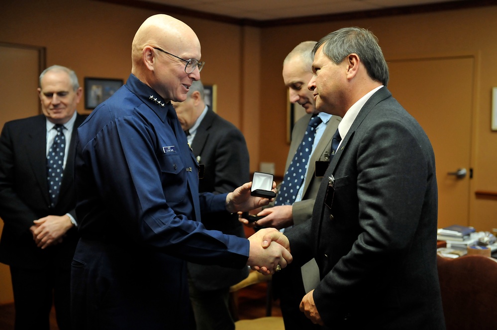 Meeting at Coast Guard Headquarters