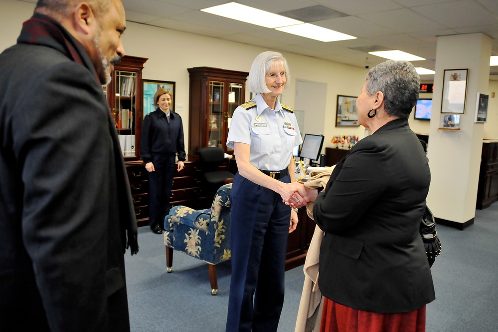 Meeting at Coast Guard Headquarters