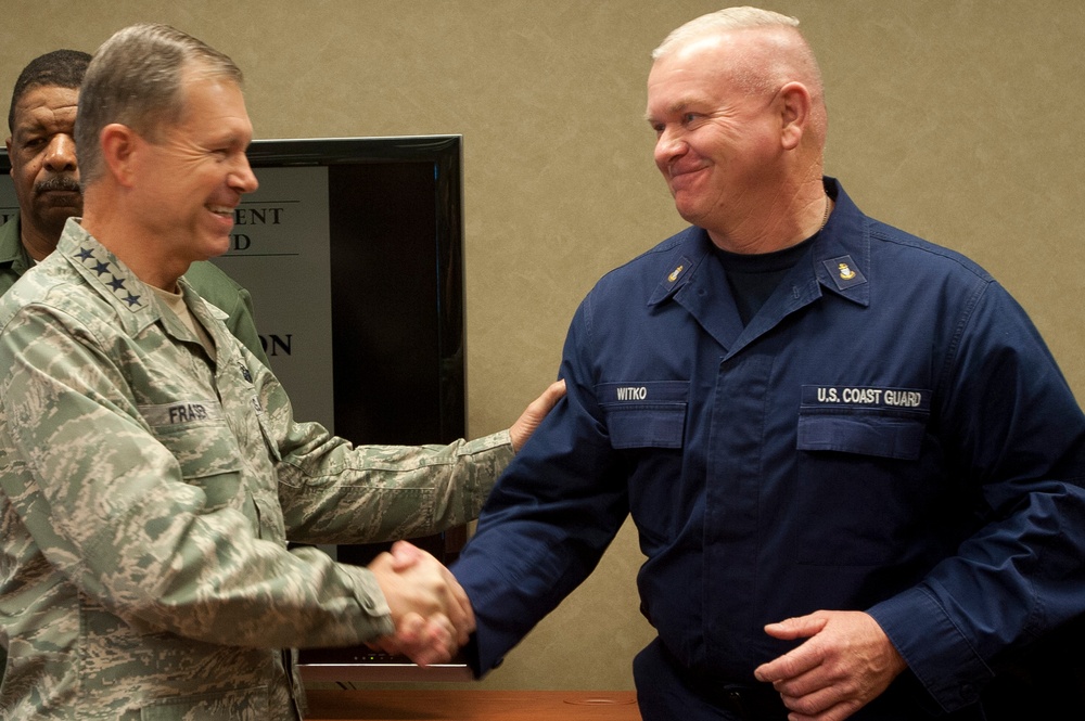 General Fraser visits MSU Port Arthur