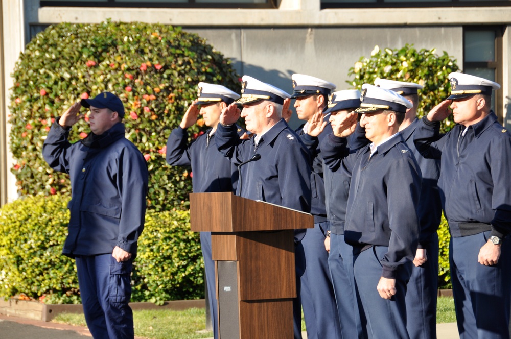 Coast Guard Island memorial