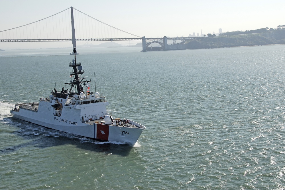 USCGC Bertholf starts deployment