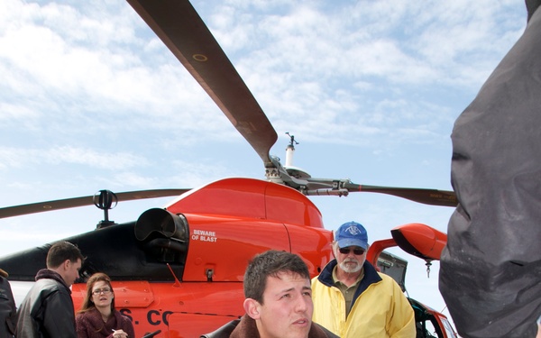 Air Station SF participates in fishing boat safety class