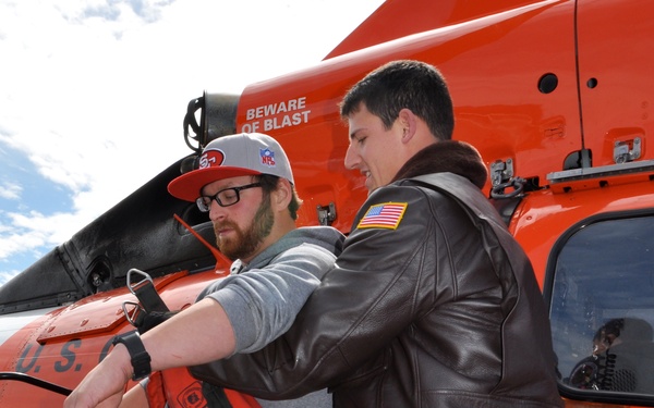 Air Station SF participates in fishing boat safety class