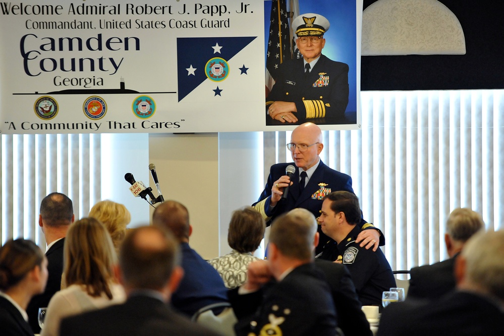 Coast Guard Appreciation and City Luncheon