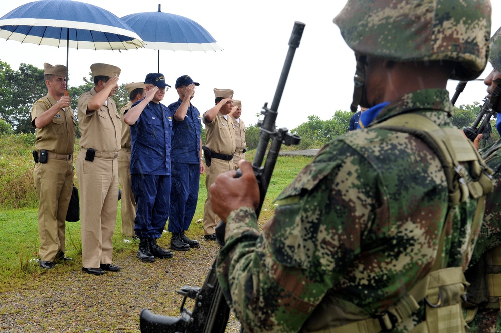 Visit to Colombia's Pacific Defense Front