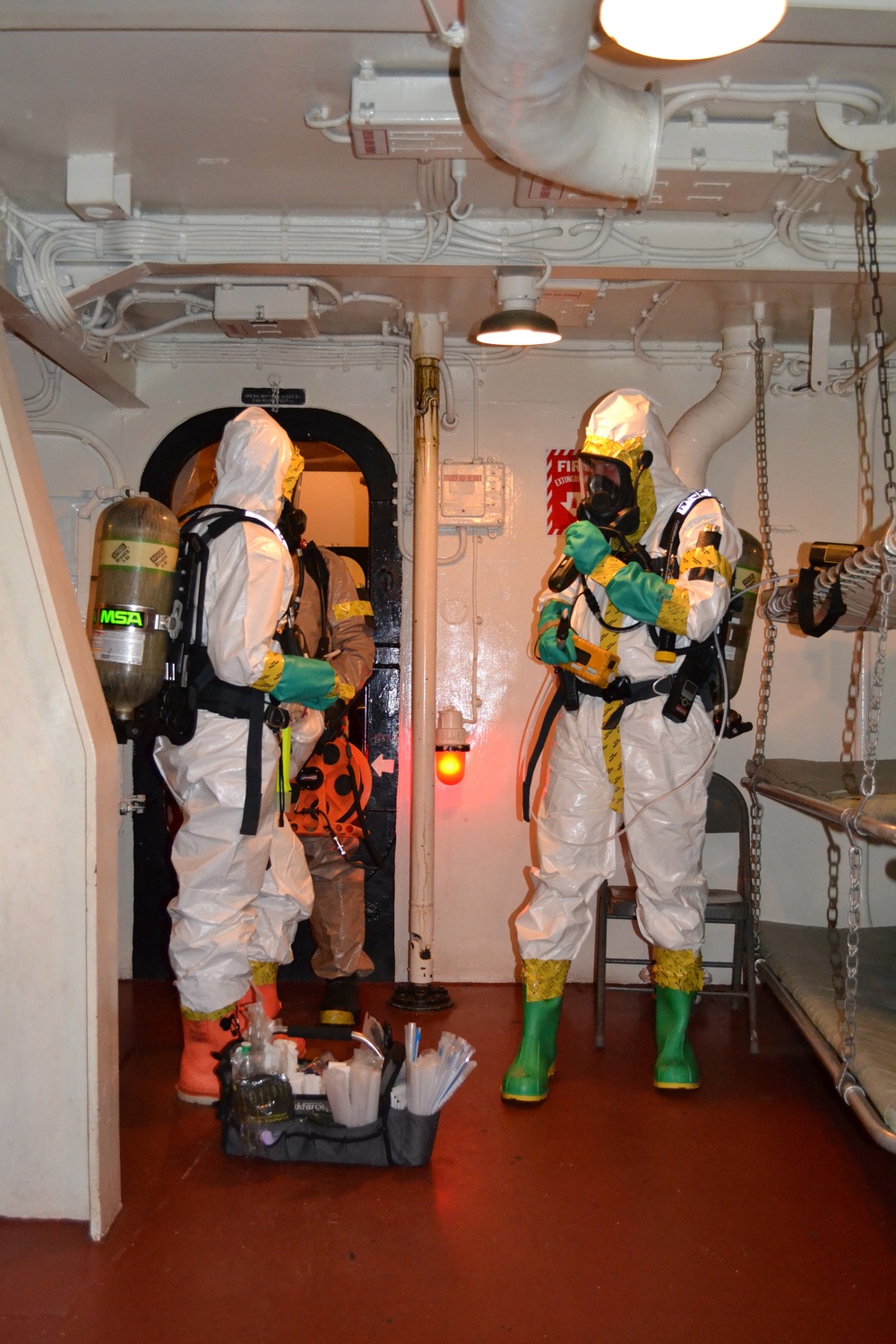 GST trains aboard USS Alabama