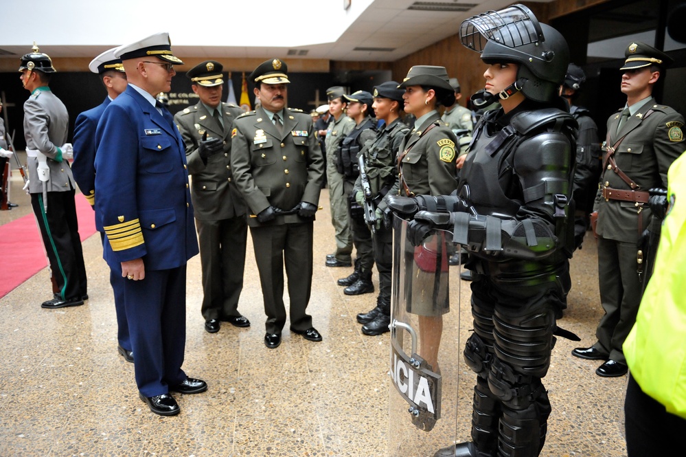 Visit to Colombia's National Police Headquarters