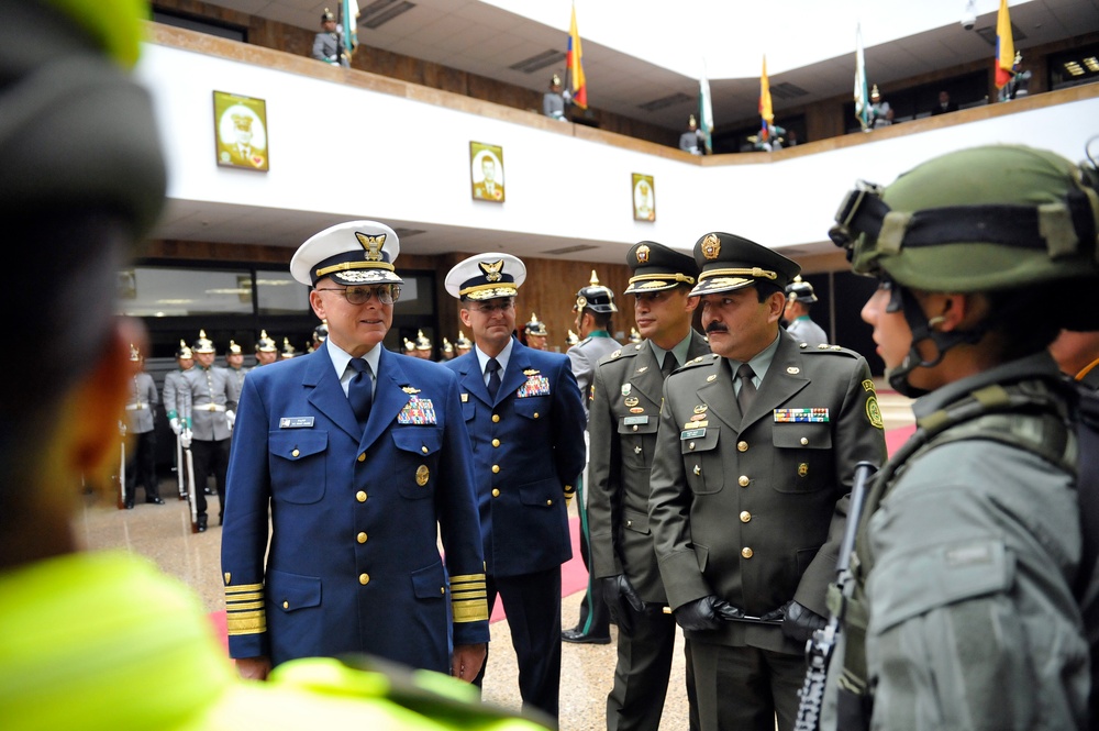 Visit to Colombia's National Police Headquarters