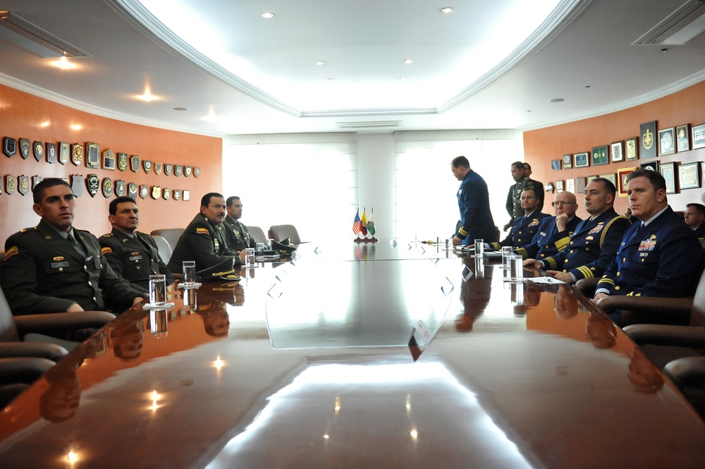 Visit to Colombia's National Police Headquarters