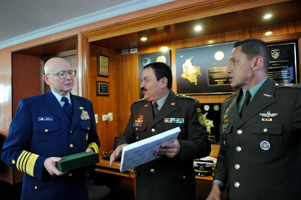 Visit to Colombia's National Police Headquarters