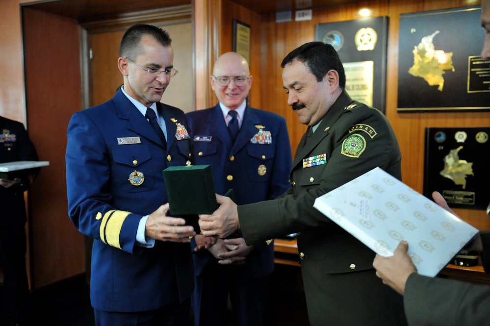 Visit to Colombia's National Police Headquarters