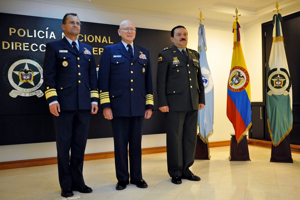 Visit to Colombia's National Police Headquarters