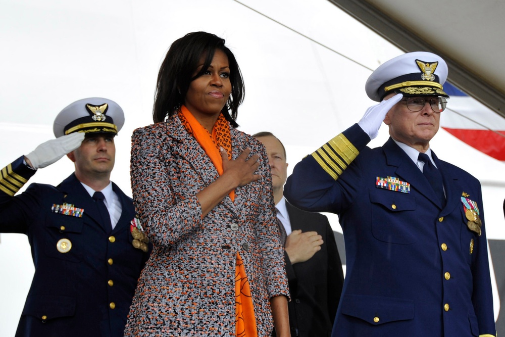 Michelle Obama at Stratton Commissioning